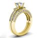 Sanjie Trading's New Crystal Fashion Women's Pair Ring Couple Handmade_ipsvogv.com