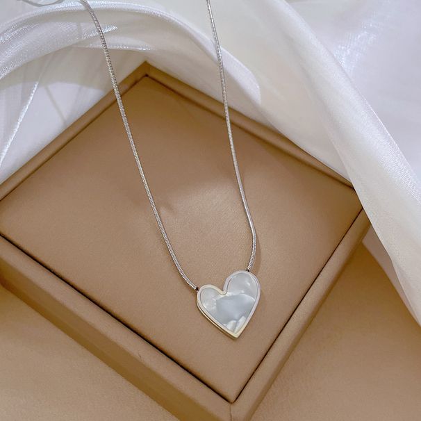 Whole Body 【 Titanium Steel 】 Love Fritillaria Minimalist Gold Necklace In The Furnace For Women's Ins Mesh Red 【 】_ipsvogv.com