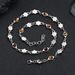 Stainless Steel Diamond Splicing Obsidian Bracelet Men And Women Do Not Fade Jewelry Advanced Simple Bracelet_ipsvogv.com