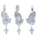 Men's Jewelry Hip Hop Pendant Full Of Diamonds Hands Folded Cross Hip Hop Jewelry Rap_ipsvogv.com