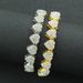 Hip hop Diamond Peach Heart Splicing Bracelet, Personalized Street Dance Trendy Dressing Bracelet Accessories_ipsvogv.com