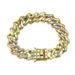 Accessories new product domineering hip-hop men's inlaid colored diamond bracelet_ipsvogv.com