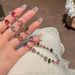 Sweetheart Candy Colorful Crystal Zircon Necklace Color-Block Inlaid Diamond Rainbow Choker High-End Clavicle Chain_ipsvogv.com