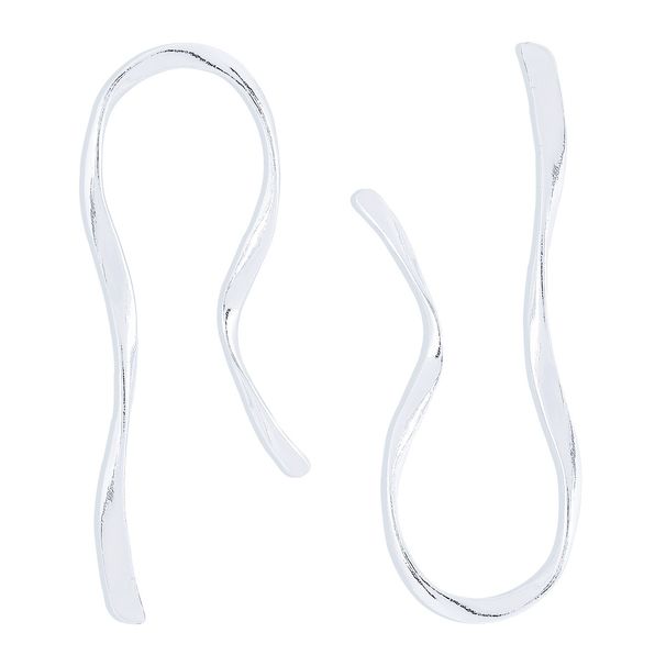 11659 simple and exaggerated asymmetrical metallic ZA niche curved alloy earrings for women_ipsvogv.com