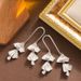 Fashionable, Light Luxury, Cool Style, Metal Leaf Tassel Ear, Women's High-end Sense, Fashionable Silver Needle_ipsvogv.com