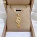 【 Titanium Steel 】 Small Seahorse Animal Light Luxury Temperament Gorgeous Full Diamond Necklace Women's Versatile_ipsvogv.com