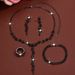 Women’s Jewelry Set Fashion New Women's Jewelry Necklace Earrings Fashionable And Simple Bridal Necklace Accessories Retro Jewelry Niche Personality_ipsvogv.com