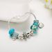 Live broadcast products with goods Blue bracelet DIY ancient silver beaded hand jewelry fresh temperament jewelry_ipsvogv.com