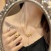 999 Sterling Silver Necklace Women's Color Spirit Snake Safety Buckle Pendant Niche Design Temperament Collarbone Chain_ipsvogv.com
