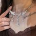 【 Hot Selling In Store 】 Sweet And Cool, Niche Design, Angel Wings, Zircon Tassel Fairy Necklace, Collarbone Chain,_ipsvogv.com