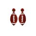 Personality Exaggerated Retro Braided Rice Bead Earrings Handmade DIY Bohemian Beaded Temperament Flower Earrings_ipsvogv.com