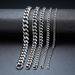 3.6-11mm Stainless Steel Cuban Bracelet Men's Fashion Trend Student Hip-Hop Jewelry BR-755_ipsvogv.com