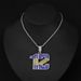 Fashionable New Product Alloy Number Exaggerated Full Diamond 12 Pendant Fried Dough Twists Necklace Fashionable And_ipsvogv.com