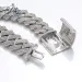 Sier Ice Out 12mm 15mm 18mm 20mm Diamond Chain Mens Moissanite Rapper Hip Hop Chain Cuban Link Gift_ipsvogv.com