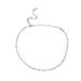 Hip Hop Square Rhinestone Necklace For Women, Simple And Unique Tennis Chain, Street Style Niche Clavicle Chain Choker_ipsvogv.com