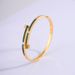 Casual Solid Color Titanium Steel Bangle In Bulk_ipsvogv.com