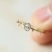 Cao Shi Agete Extremely Simple Wind Oval Egg Shaped Delicate And Unique Branch Small Broken Diamond Ring Female_ipsvogv.com