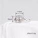 Cao Shifang Bag Chain Twisted Arm Zircon Women's Design Style Fashionable Wedding Girlfriend Engagement Ring_ipsvogv.com
