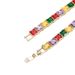 Unisex Hiphop Personality Color Zircon Necklace Micro Inlaid Four Color Square Zircon Necklace Trendy Hip Hop Jewelry_ipsvogv.com