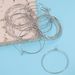 Stainless Accessories, Titanium Steel Pendants, Korean Version Circular 9-shaped Ear Hook, DIY Earring Accessories_ipsvogv.com