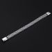 Men's Jewelry Stainless Steel Braided Double Row Positive And Negative Keel Magnet Buckle Bracelet Titanium Steel Jewelry_ipsvogv.com