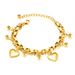 Women's Jewelry Fashion Multi Layer Stainless Steel Bracelet Round Bead Love Titanium Steel_ipsvogv.com