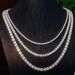 Men's Hip-Hop 3mm Alloy Tennis Simple Punk Line Necklace High-End Sense Jewelry_ipsvogv.com