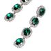 New Square Green Diamond Earrings, Retro High-end Diamond-set Earrings, Stud Earrings Accessories Earring06_ipsvogv.com