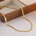Simple Style Stainless Steel Titanium Steel Plating Gold Plated Necklace_ipsvogv.com