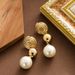 Fashionable Ethnic Style Pearl Pendant, Long Tassel Earrings, Niche, Light Luxury, High-end Silver Needle Earrings_ipsvogv.com
