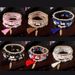 Bohemian Ethnic Style Multi-layer Beaded Jewelry Trend Four Piece Set Tassel Leaf Bracelet_ipsvogv.com