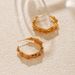 Women's Jewelry Large Size Personalized Metal Earrings High Grade Plain Ring Multi Layer C Shaped Superposition Design Modern Style Women's Popular_ipsvogv.com