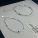 S Pure Colored Crystal Sea Blue Treasure Broken Silver Bracelet Exquisite And Fashionable INS Style High-end Temperament_ipsvogv.com