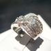 Cao Shiman's Royal Blue Zircon Set Women's Exaggerated Engagement Ring_ipsvogv.com