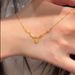 French Style Eternal Rose Necklace For Women, Ancient Lace Gold Flower Collarbone Chain, New Jewelry_ipsvogv.com