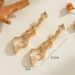 Fashion Super Shiny Ins Style Personality Alloy Irregular Geometric High-end Versatile Gold Earrings For Women_ipsvogv.com