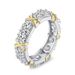 S Pure Silver Full Diamond Cross For Men And Women, Niche Design, High-end Feel, Personalized Light Luxury Ring_ipsvogv.com