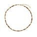Maillard Natural Round Agate Crystal Bead Necklace For Women, Versatile And High Grade Sweater Chain Jewelry_ipsvogv.com