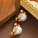 Exquisite And Fashionable Small Fresh Pearl Earrings, Niche Temperament, Personalized Design, Silver Needle Earrings_ipsvogv.com