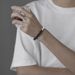 New Style Online Celebrity Simple Versatile Men's Volcanic Rock White Pine Black And White Beads Hand Jewelry Personality Yin And Yang Couple Bracelet_ipsvogv.com