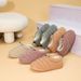 New autumn and winter cotton slippers couples indoor household bag with velvet warm elastic rope month shoes cotton shoes_ipsvogv.com