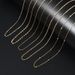 S925 Silver Necklace Accessories Joker Niche Women's Veg Chain Gestapa High-end Korean Foxtail Chain Jewelry_ipsvogv.com