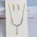 Popular Bride Accessories, Exquisite And Dazzling Necklaces, Earrings, Two-piece Set, Evening Banquet Performance,_ipsvogv.com