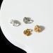 Ear plug sterling silver accessories plug back plug ear cap Joker handmade DIY ear accessories material accessories women's high-end sense_ipsvogv.com