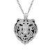 Unisex Hip Hop Accessories Tiger Pendant Agate Zircon Tiger Year Zodiac Hip Hop Pendant Men's Necklace_ipsvogv.com