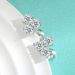 Women's Jewelry Silver Moissanite Earrings Double Click Heart Earrings Simple Small Exquisite And Versatile Commuter Moissanite Earrings_ipsvogv.com