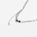 Titanium Steel Multi Layer Winding Black Gemstone Necklace Cold Style Heavy Metal Style Hip Hop Dark Personality Accessories_ipsvogv.com
