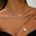 Women’s Jewelry Set Fashion Hot Selling Love Zircon Necklace Popular Jewelry Light Luxury Rhinestone High End Necklace Women's Jewelry_ipsvogv.com