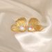 Women’s Jewelry Set Fashion Butterfly Symmetrical Stainless Steel Earrings Personality Fashion INS Exaggerated Design Titanium Steel Earrings_ipsvogv.com