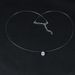 Women's Men's Zircon Necklace Transparent Chain X4474 Light Luxury_ipsvogv.com